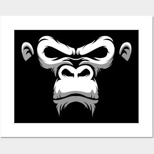 Monkey Face Posters and Art